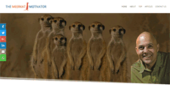Desktop Screenshot of meerkat-motivational-speaker.co.za